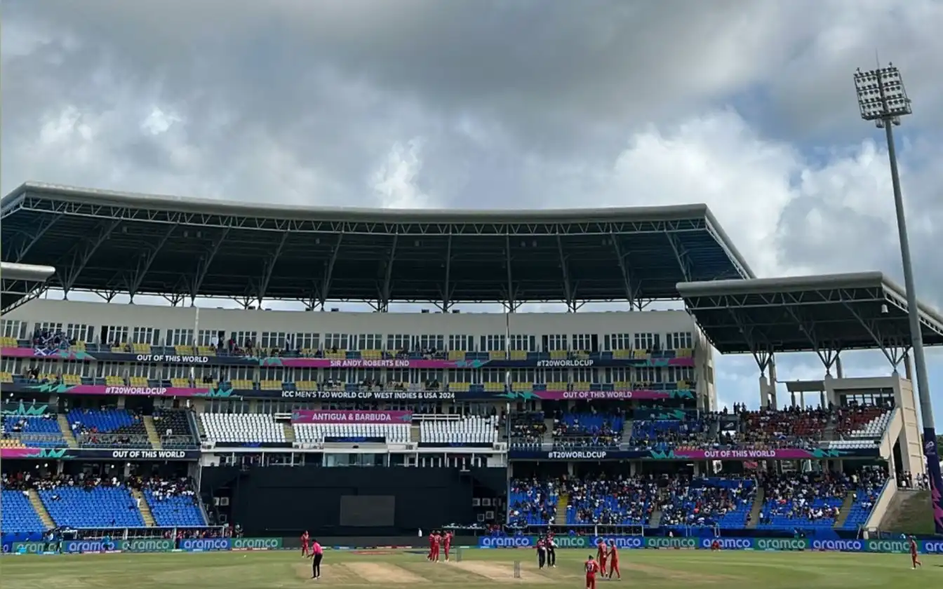 Sir Vivian Richards Stadium Antigua Weather Report For AUS Vs NAM T20 World Cup Match